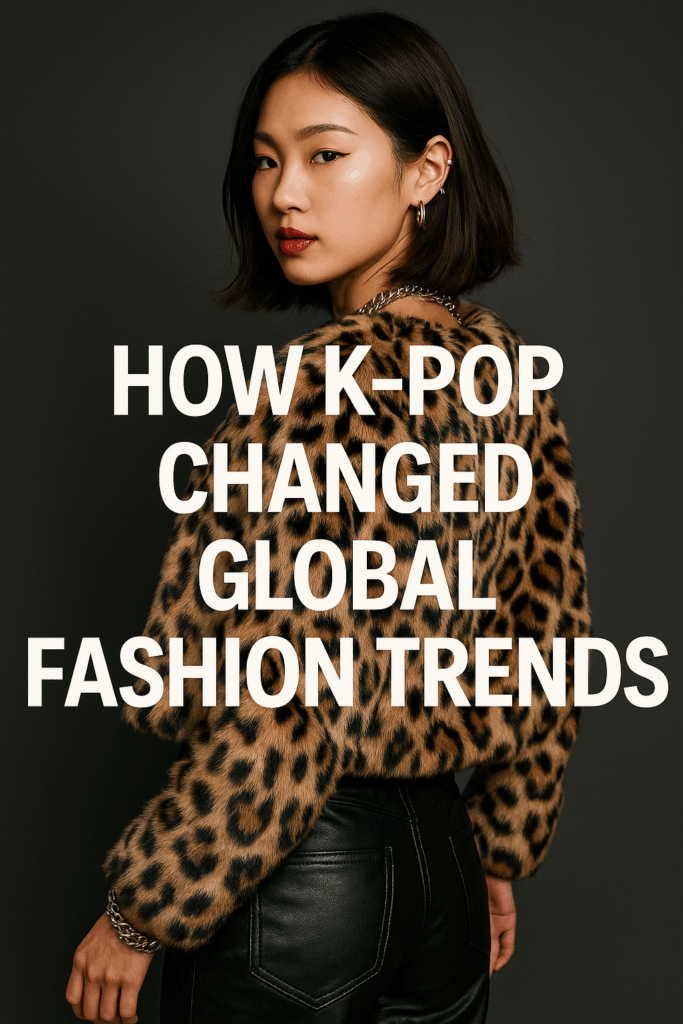 K-Pop idols collaborating with luxury fashion houses on the red carpet.