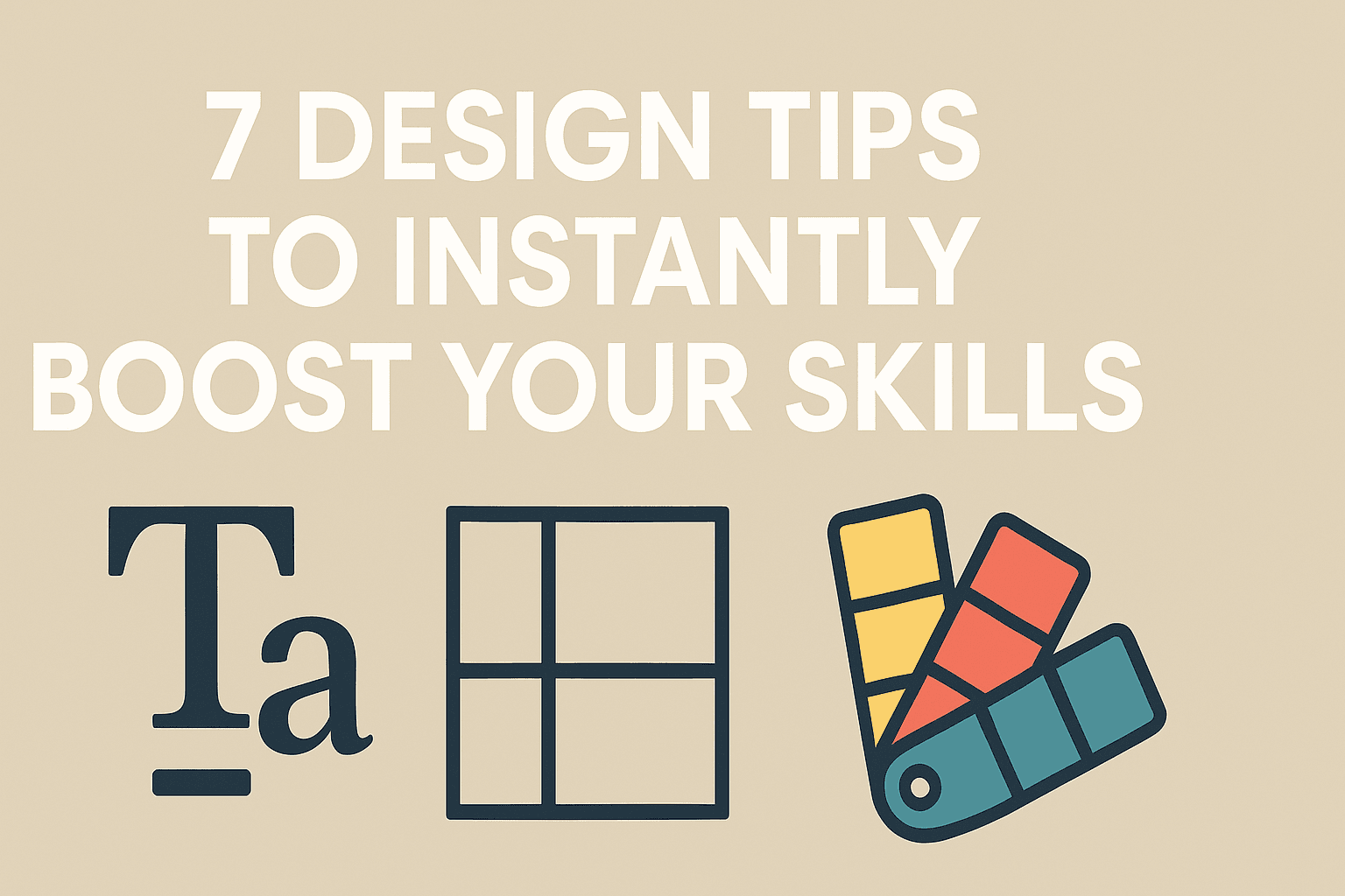 7 Design Tips to Instantly Improve Your Work