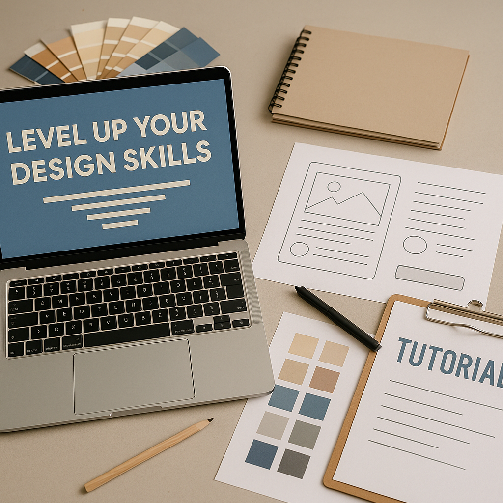 UI design tutorials roadmap visual minimal