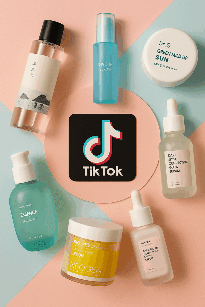 TikTok Viral K-Beauty Products — trending Korean skincare 2025