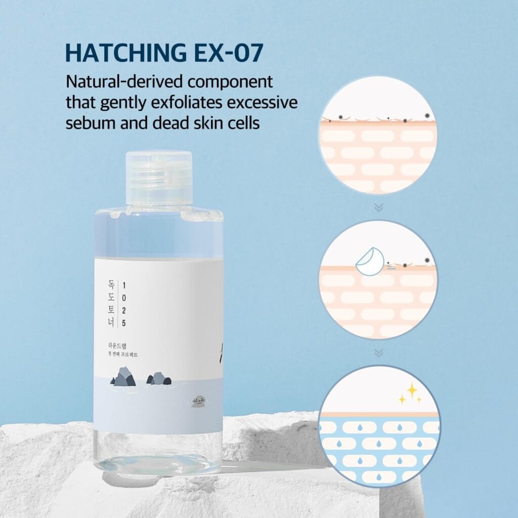 Round Lab Dokdo Toner — hydrating Korean toner for glowing skin.