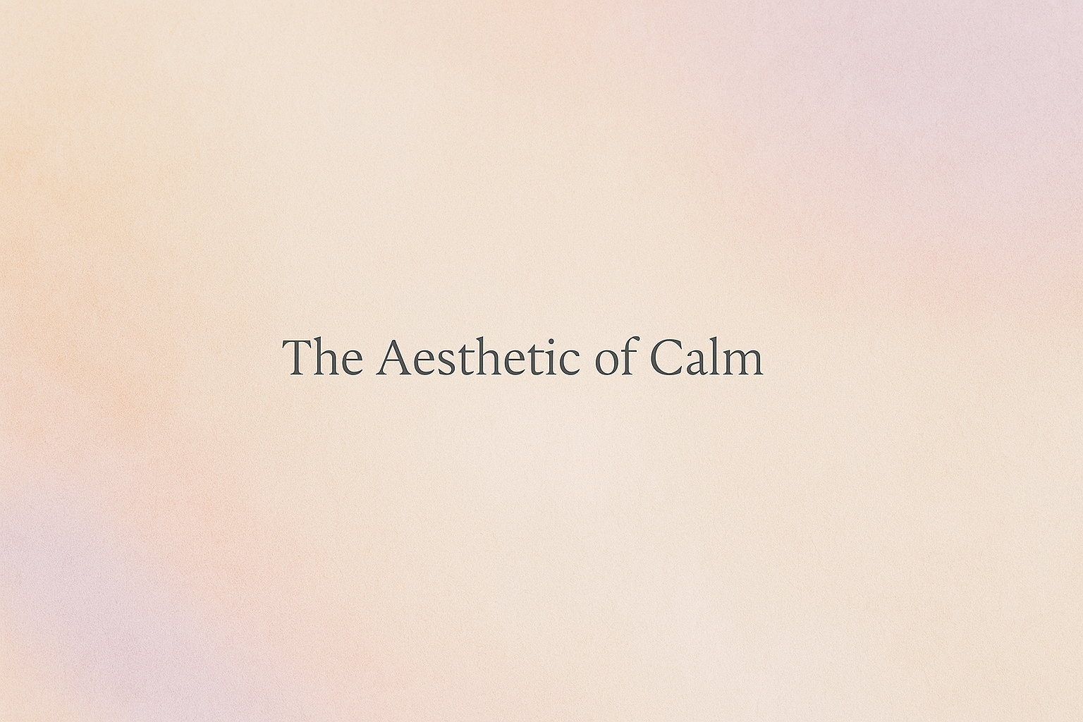 Calm K-Beauty skincare ritual