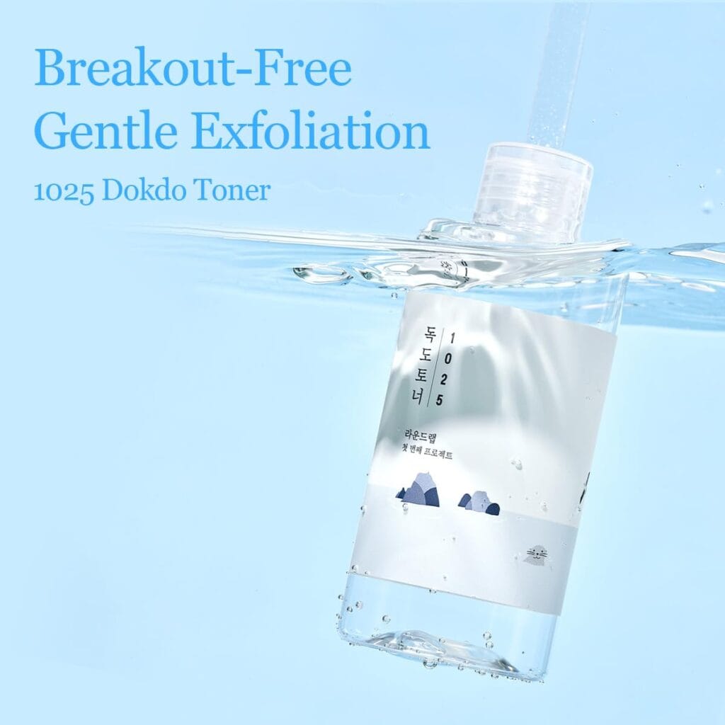 Round Lab Dokdo Toner — Korean skincare hydration essentia