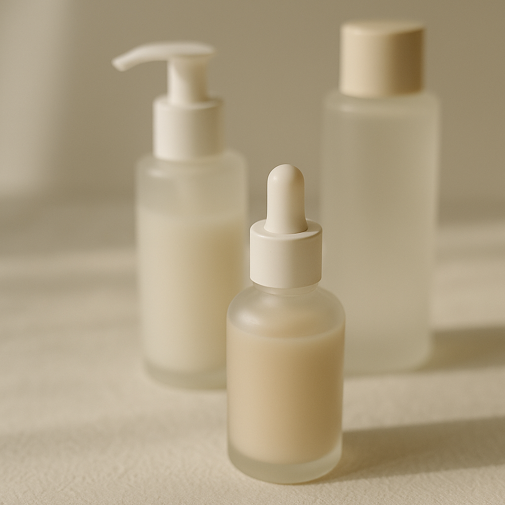 Calm K-Beauty skincare ritual